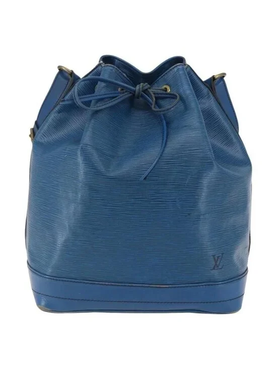 Authentic LOUIS VUITTON Epi Noe Shoulder Bag Toledo Blue M44005 LV - Picture 5 of 16